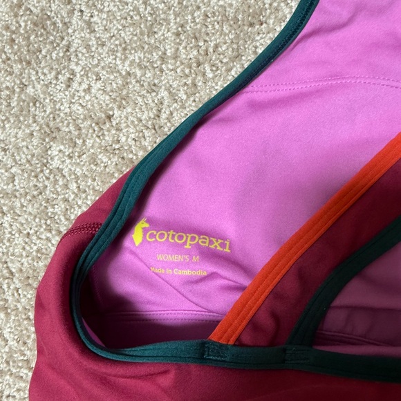 Colorful Racerback Sports Bra - Picture 3 of 3